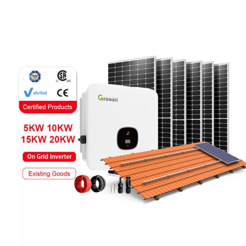 On Grid Home Solar Power System