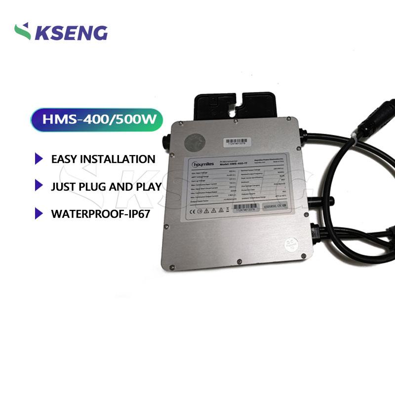Kseng 1-in-1 Wasserdichter IP67 Solar Grid Tie Micro Inverter 400w
