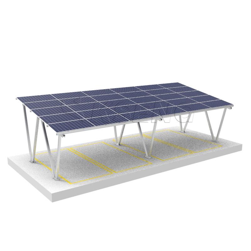 Wasserdichte Carport-Montagestrukturen für Solarpanels für den privaten oder gewerblichen Gebrauch für das Parken von Solarautos