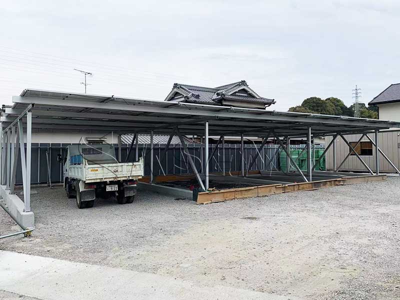 Japan Solar-Carport-Projekt 33,3 KW
